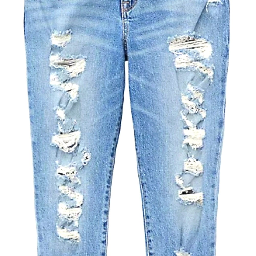 Torrid Straight distressed jeans